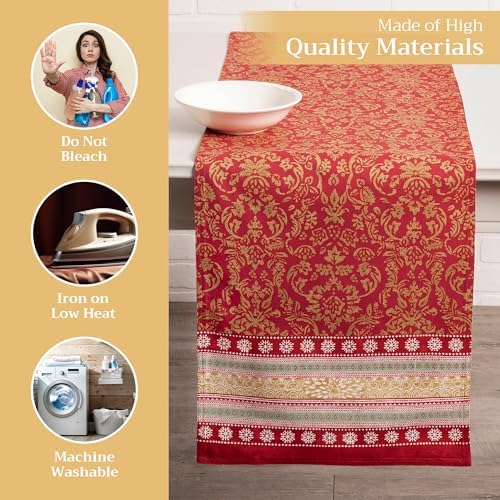 Maison d' Hermine Table Runner 100% Cotton 14.50" x 72" (Double Layer) - Image 3