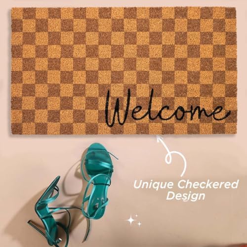Folkulture Door Mat, Welcome Mat, Welcome Matt Outdoor Doormats - 16" x 28" - Image 5