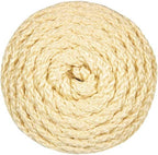 Pepperell Bonnie Braid Macrame Cord | 6mm x 100yd Pearl (Value 2-Pack) | Twisted Polypropylene Cord for DIY Crafts, Plant Hangers, Wall Hangings, Crochet & Macrame | Long-Lasting, Vibrant Color - Image 4