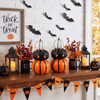 Marsui 2 Set 11.8'' Helloween Stacked Pumpkins Decoration - Image 4