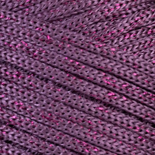 Makromecity Sparkle 2 Skeins of Polypropylene Macrame Cord 3mm x 131 Yards (394 feet) Premium Polyester Macrame Cord for Macrame Art & Crafts for Wall Hangings, Bags, Underplate, Rug - Image 2