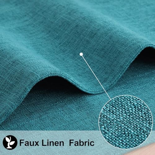 homing Faux Cotton Linen Placemats Set of 8, Cloth Dining Table Mats - Image 2
