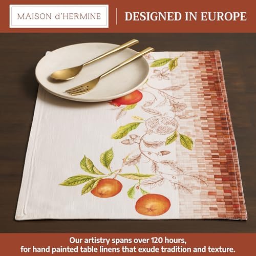 Maison d' Hermine Placemats Set of 4 Reusable 100% Cotton (13"x19") - Image 2