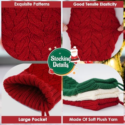 Personalized Christmas Stockings with Embroidered Name,Custom Xmas Stocking - Image 4