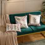 ISAENNE Designer Velvet Throw Pillow Cover,18"x18" Set of 2-Bertina B - Image 3