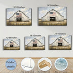 ZERILYN Ship Next Day – Independence Day Canvas Prints, Patriotic Wall Art Pictures, American Flag Home Decor, Red White Blue 4th of July Decoration - Image 6