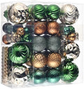 Valery Madelyn 100ct Christmas Tree Decorations Ball Ornaments Set by ValeryMadelyn