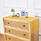 Solino Home 100% Pure Linen Table Runner Mustard Yellow, Fete 14 x 48 in - Image 5