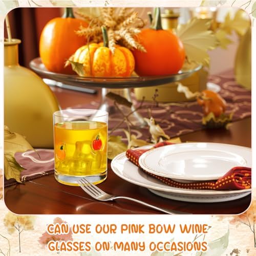 Skylety 2 Pcs Pumpkin Icon Juice Glasses Fall Halloween Drinking Cups - Image 6