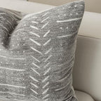 BlissBlush Decorative Throw Pillow Covers 20x20 Set of 2, Light Gray Soft Woven Chenille Accent Pillow Covers for Couch Sofa Bed, Textured Farmhouse Cushion Covers - Image 4