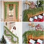 Artificial Norfolk Pine Garlands，(2, 6FT) Ft Tree Christmas Decor - Image 6