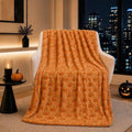Halloween Throw Blanket Decorative Pattern for Sofa and Bedroom Fall Decor by Unknown