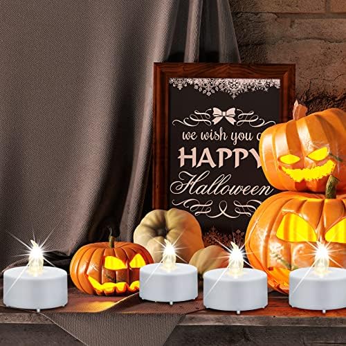 150 Pack Flameless LED Tea Lights Candles Flickering 200+ Hours Warm White - Image 3