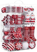 Valery Madelyn 155ct Christmas Ball Ornaments Tree Decorations Set by ValeryMadelyn