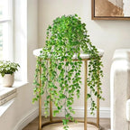 8Pcs Fake Hanging Plants, 32" Artificial Plants Eucalyptus Greenery Vines - Image 3