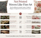 William Morris The Tree of Life II Tapestry Throw Pillow Cover 16 x 16 in - Image 4