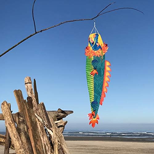 In the Breeze 5171 — 3D Dragon Windsock — Hanging Outdoor Decoration, Lunar New Year Décor - Image 3