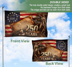 250 Anniversary USA Flag, Two-way Display 3x5 Ft, 250th Anniversary Flag 2 - Image 6