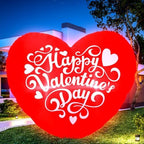 VIHOSE Inflatables Arch Outdoor Decorations Inflatable Arch Build in LED Lights for Party Supplies Decor(5.5 ft,Heart) by VIHOSE