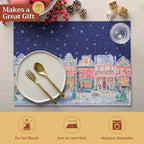Maison d' Hermine Placemats Set of 4 Reusable 100% Cotton (13"x19") - Image 5