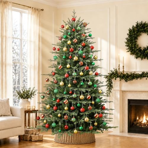 SHareconn 66Pcs Christmas Tree Decorations, Christmas Tree Ornaments Set - Image 6