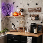 Woanger 34 Pcs Halloween Mantle Decorations Set Fireplace Tabletop Decor - Image 4