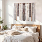 MEIVINES Macrame Wall Hanging Large Boho Tapestry Macrame Wall Art Decor - Image 2