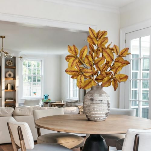 Briful 3 Pack Faux Magnolia Stems, 39.4 Inch for Tall Vase - Image 6