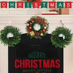 10 Pcs Christmas DIY Gree Wreath 10 Inch Green Artificial Wreaths DIY Faux Plain Wreaths Front Door Green Farmhouse Cabinets Wreath Indoor Outdoor Wall Decor(Willow Pine) - Image 4