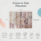 Pimpernel Frozen in Time Placemats - Set of 4 - Image 2