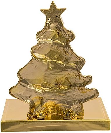 Kurt Adler Zinc Christmas Tree Stocking Holder Decor - Image 3
