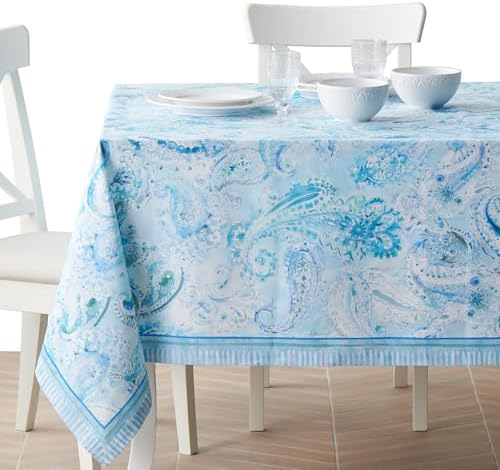 Maison d' Hermine Table Cloth Rectangle Table 100% Combed Cotton 70"x108" by MaisondHermine