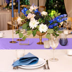 Bencailor 36 Pcs Light Purple Satin Table Runners Bulk, 12 x 108 Inch - Image 6