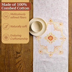 Maison d' Hermine Table Runner 100% Combed Cotton 14.5"x72" (Double Layer) - Image 4