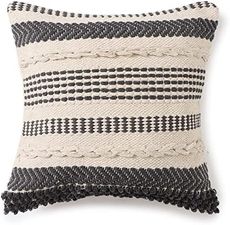 · REDEARTH · Boho Textured Handwoven Throw Pillow Cases - Precis Descant - Image 3