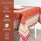 Maison d' Hermine Table Cloth Rectangle Table Reusable 100% Cotton 60"x90" - Image 2