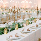 24 Pack Gold Mini Lanterns Decorative Indoor, for Wedding Decor - Image 7