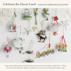 MACKENZIE-CHILDS Patience Brewster Ornament, 12 Lords a-Leaping - Image 3