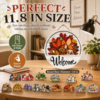 16 Piece Interchangeable Magnetic Welcome Sign for Front Door，1 Set - Image 7