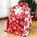 FuWeave 2 Pcs Christmas Snowflake Throw Blanket and Pillow Set, 50 x 60 in by FuWeave