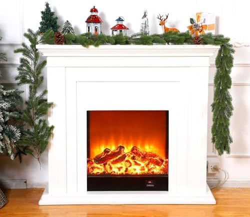 Lyrow 4 Pcs Christmas Pine Greenery Garland, Artificial Pine Garland - Image 3