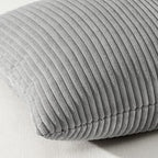 Topfinel Decorative Throw Pillow Covers Cushion Cases, Set of 4 Soft Velvet Modern Double-Sided Designs, Mix and Match for Home Decor, Pillow Inserts Not Included (12x12 inch, Grey) - Image 2