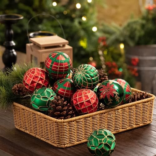 Valery Madelyn 16ct Christmas Tree Decorations Ball Ornaments 3.15 Inches - Image 4