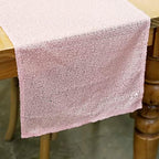 Pink Sequin Table Runner 6 Pack 12''x72 Glitter Table Runner - Image 2