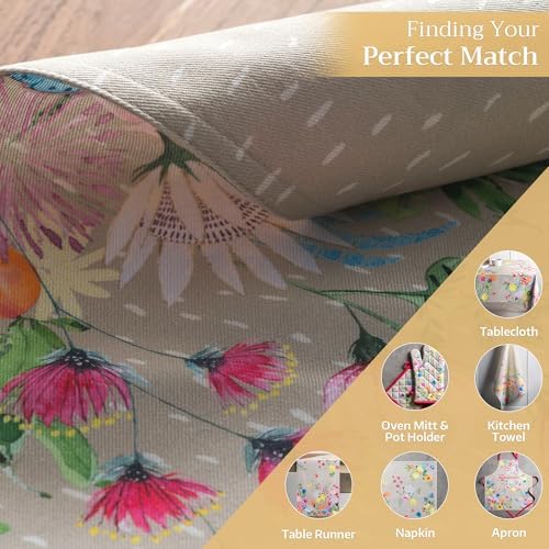 Maison d' Hermine Placemats Set of 4 Reusable 100% Cotton (13"x19") - Image 6