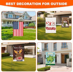 6 Pcs Garden Flag Holder Stand, Premium Garden Flag Pole Holder, Metal Yard Flags Holders, Weather-Proof Flagpole with Clip and Spring Stopper for Outdoor Gardens Yard Decor Decoration - Image 7