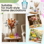 Yaomiao 30 Pcs Glass Bud Vases Centerpieces, Color Gradient Series - Image 5
