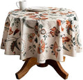 Maison d' Hermine Table Cloth Round Table Reusable 100% Cotton 69" Diameter by MaisondHermine