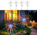 Fireworks Solar Lights Outdoor Fairy Garden Multicolor 4 Pack by Unknown