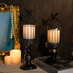 2PCS Iron Birdcage Candle Holder Decorative for Weddings Home Vintage Detachable Centerpieces Tables Hanging Outdoor Indoor Courtyard - Image 5